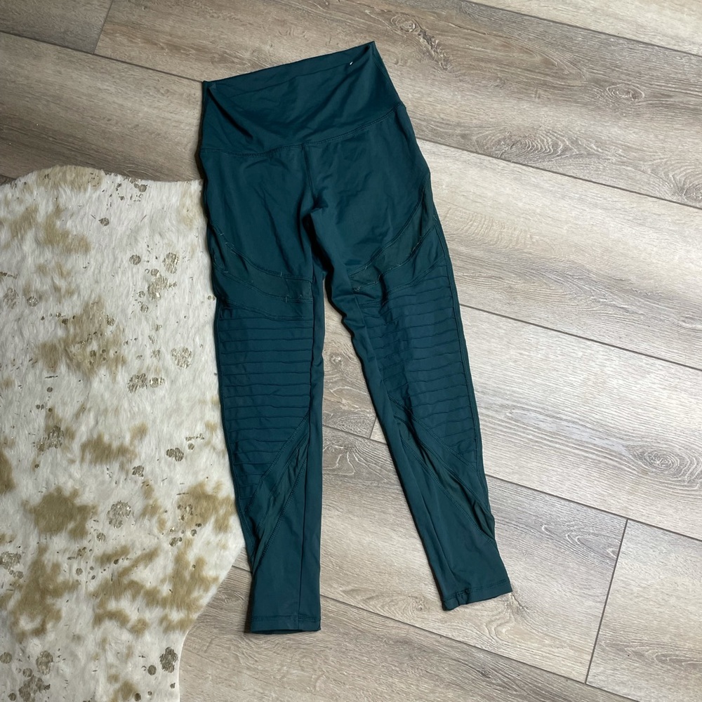 Aerie green workout athletic leggings - Picture 1 of 6